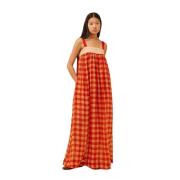 Semicouture Maxi Dresses Multicolor, Dam