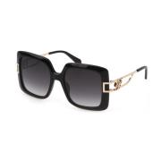 Blumarine Stiliga solglasögon Sbm806 Black, Dam