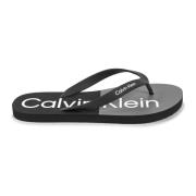 Calvin Klein Flip Flops Black, Herr