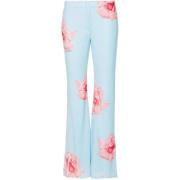 Kenzo Wide Trousers Blue, Dam