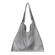 Paco Rabanne Shoulder Bags Gray, Dam