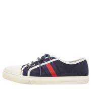 Gucci Vintage Pre-owned Canvas sneakers Blue, Dam