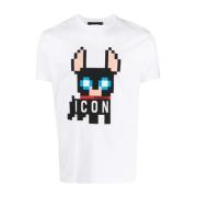 Dsquared2 T-Shirts White, Herr