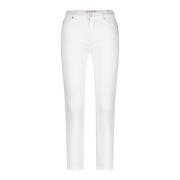 7 For All Mankind Skinny Jeans White, Dam