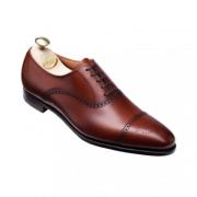 Crockett & Jones Kastanje Läderklänningsskor Brown, Herr