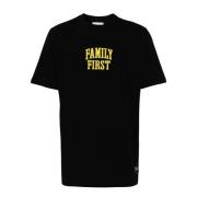 Family First T-Shirts Black, Herr