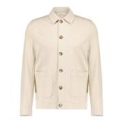 Circolo 1901 Lätt Bomullovershirt Beige, Herr