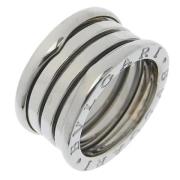 Bvlgari Vintage Pre-owned Vitt guld ringar Gray, Dam