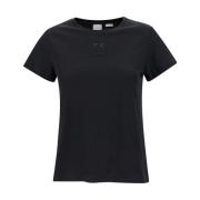 Pinko Svarta T-shirts och Polos Black, Dam