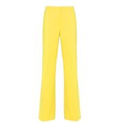 Pinko Wide Trousers Yellow, Dam