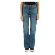 Calvin Klein Jeans Trousers Blue, Dam