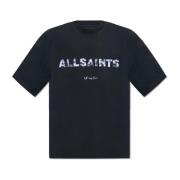 AllSaints Flocker T-shirt Black, Herr
