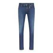 Alberto Slim-fit Jeans Blue, Herr