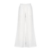 Fabiana Filippi Wide Trousers White, Dam