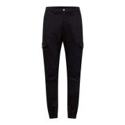 Guess Wide Trousers Black, Herr