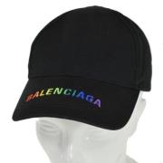 Balenciaga Vintage Pre-owned Canvas hattar-och-kepsar Black, Unisex