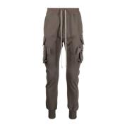 Rick Owens Slim-Fit Grå Byxor Gray, Herr