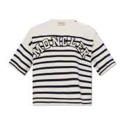 Moncler Tröja med korta ärmar White, Dam