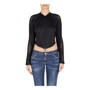 Dsquared2 Trendiga Sweaters Kollektion Black, Dam