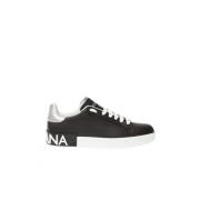 Dolce & Gabbana Portofino sneakers Black, Dam