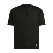 C.p. Company Polo Shirts Black, Herr