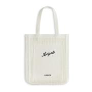 Axel Arigato Oceane Stickad Shopper Beige, Dam