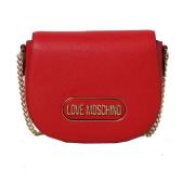 Love Moschino Cross Body Bags Red, Dam