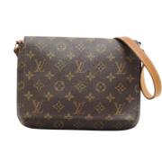 Louis Vuitton Vintage Pre-owned Canvas louis-vuitton-vskor Brown, Dam