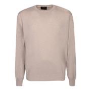 Dell'oglio Knitwear Beige, Herr