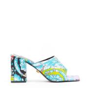 Versace Pre-owned Pre-owned Tyg mules Multicolor, Dam