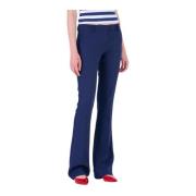 Silvian Heach Slim-fit Trousers Blue, Dam