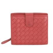 Bottega Veneta Vintage Pre-owned Laeder plnbcker Red, Dam