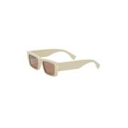 Marcelo Burlon Alerce Sunglasses Beige, Unisex