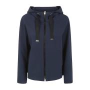 Herno Blå Hooded Bomber Jacka Blue, Dam