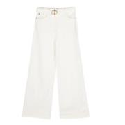 Twinset Jeans Twinset White, Dam