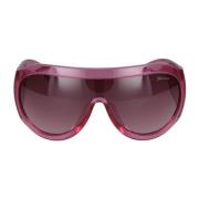 Blumarine Stiliga solglasögon Sbm827 Purple, Dam