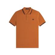 Fred Perry Polo Shirts Brown, Herr