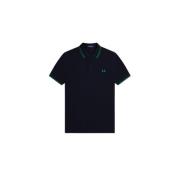 Fred Perry Polo Shirts Blue, Herr