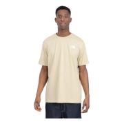 The North Face T-Shirts Beige, Herr