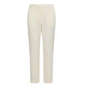 Marella Wide Trousers White, Dam