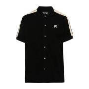 Palm Angels Short Sleeve Shirts Black, Herr