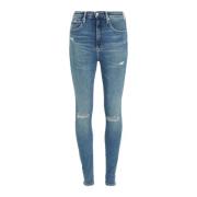 Calvin Klein Jeans Skinny Jeans Blue, Dam