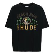 Rhude T-Shirts Black, Herr