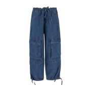 Isabel Marant Étoile Loose-fit Jeans Blue, Dam