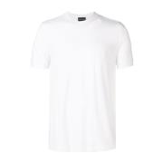 Giorgio Armani T-Shirts White, Herr