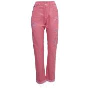 Dolce & Gabbana Pre-owned Pre-owned Denim jeans Pink, Dam