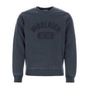 Woolrich Sweatshirts Blue, Herr