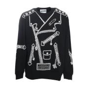 Moschino Sweatshirts & Hoodies Black, Herr