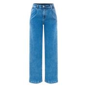 Kocca Straight Jeans Blue, Dam