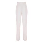 Kocca Wide Trousers White, Dam